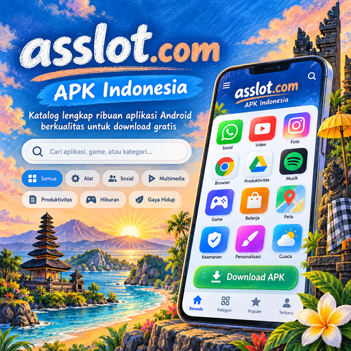 Ilustrasi informasi aplikasi asslot
