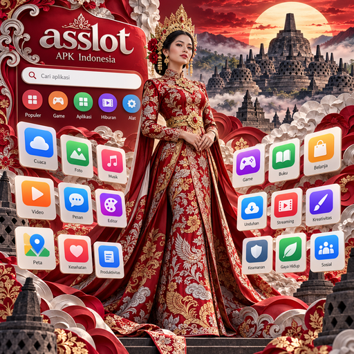 Ilustrasi antarmuka dan navigasi asslot
